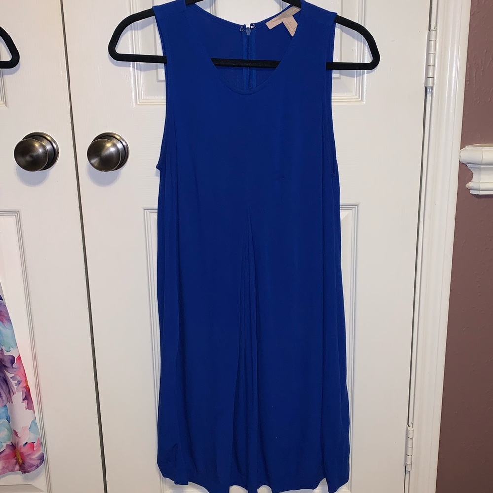 Royal blue dress